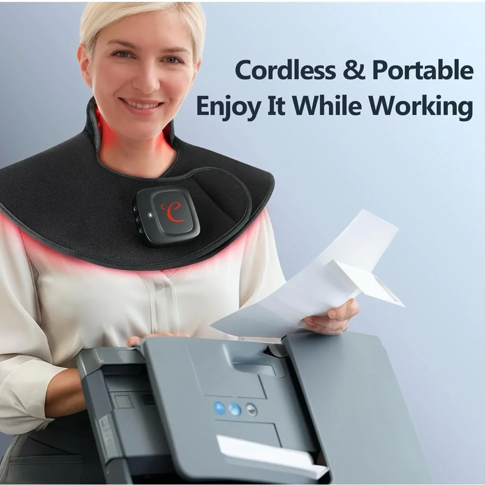 Comfytemp Cordless Red Light Pad for Neck & Shoulders